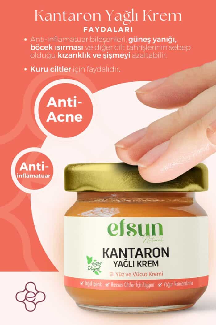 Kantaron Yağlı Bakım Kremi - Görsel 2