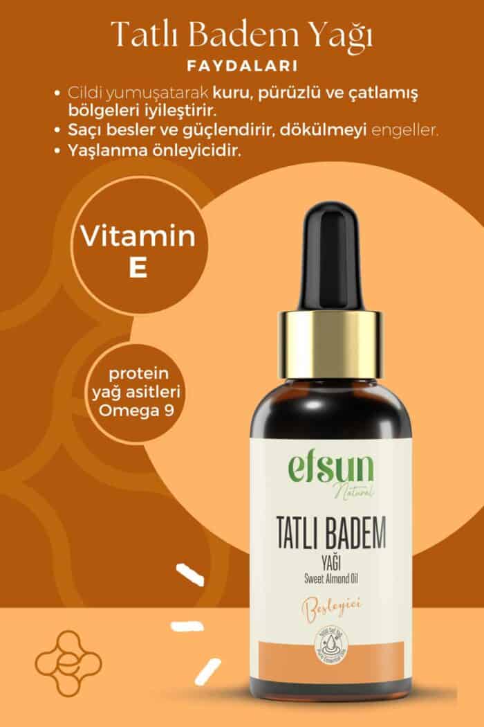 Tatlı Badem Yağı - Görsel 2