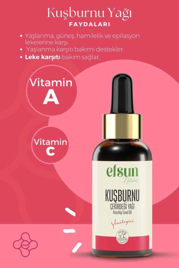Kuşburnu Çekirdeği Yağı - Görsel 2