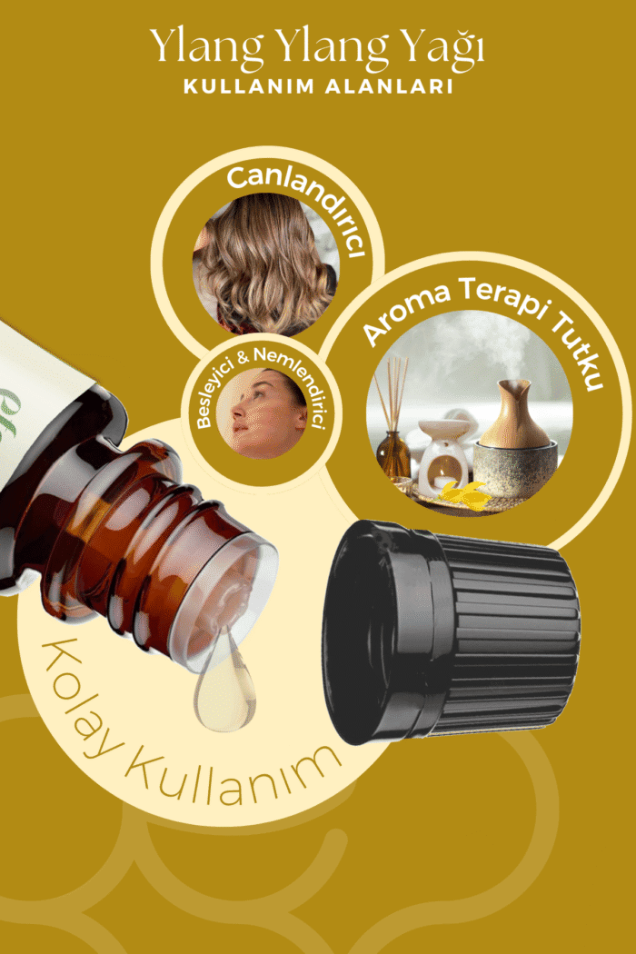 Ylang Ylang Uçucu Yağı %100 Doğal Saf 10 ml - Görsel 3